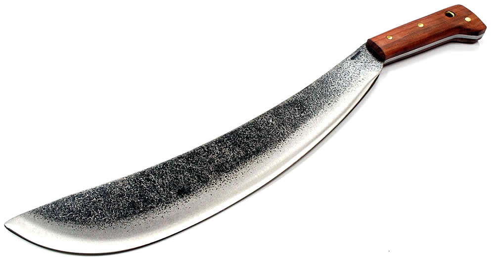 クレセントマチェットナイフ 1074高炭素鋼